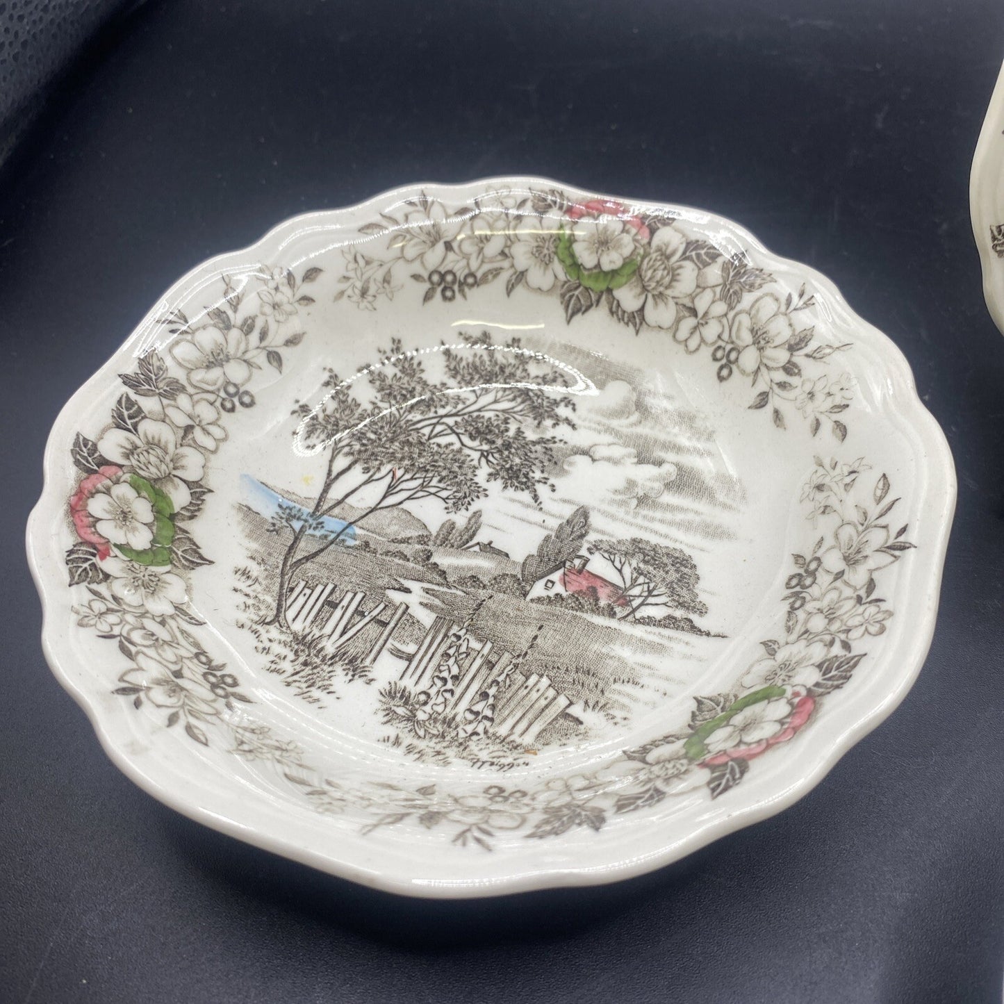 5 Fruit Bowls English Staffordshire J & G Meakin Stratford-On-Avon 5.25"