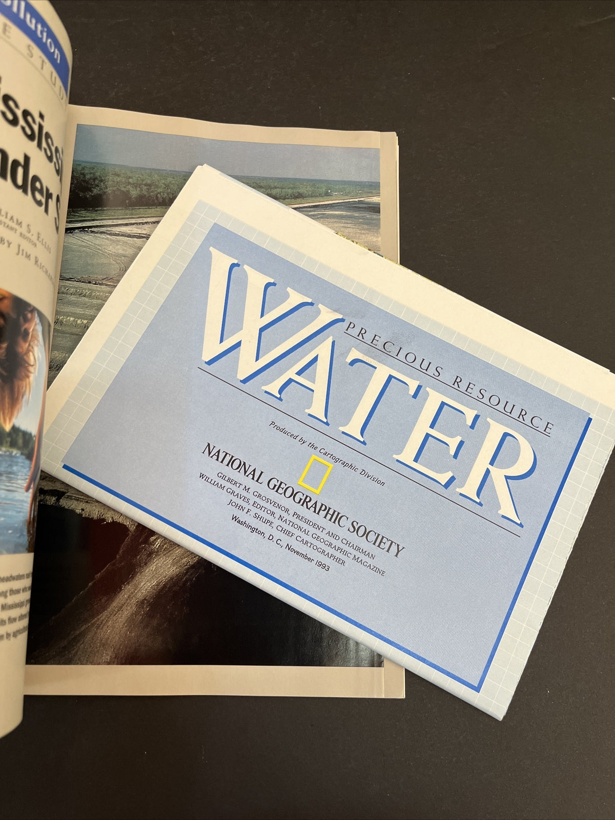 November 1993 National Geographic Magazine Special Edition "Water"