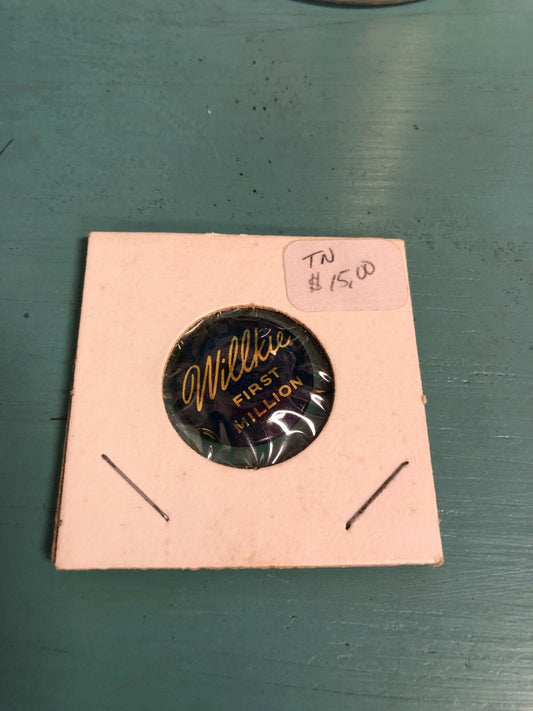 Willkie First Million Pin
