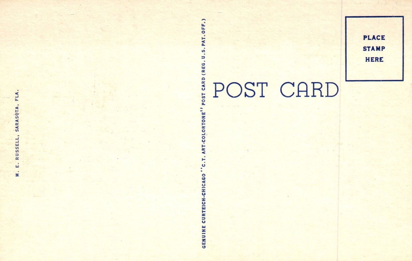 The John Ringling Estate in Sarasota Florida Fl Vintage Postcard