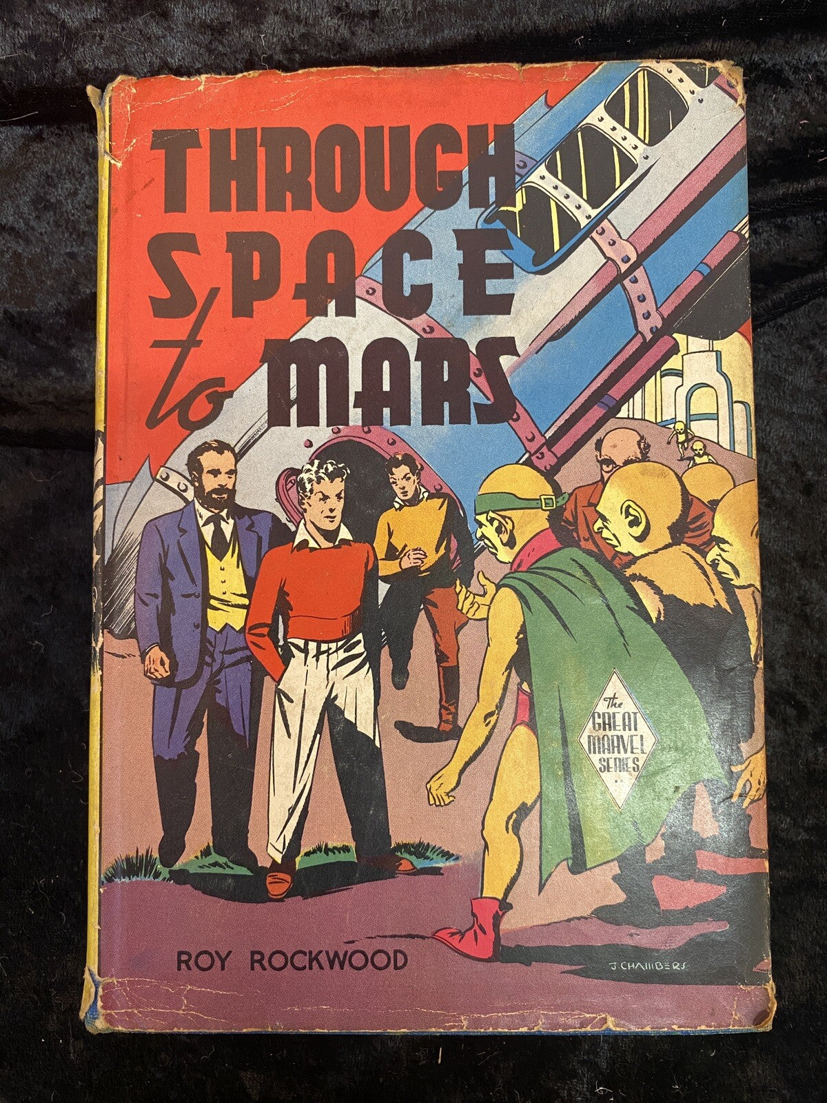 "Through Space To Mars: Or The Longest Journey On Record" 1910 ROCKWOOD Roy