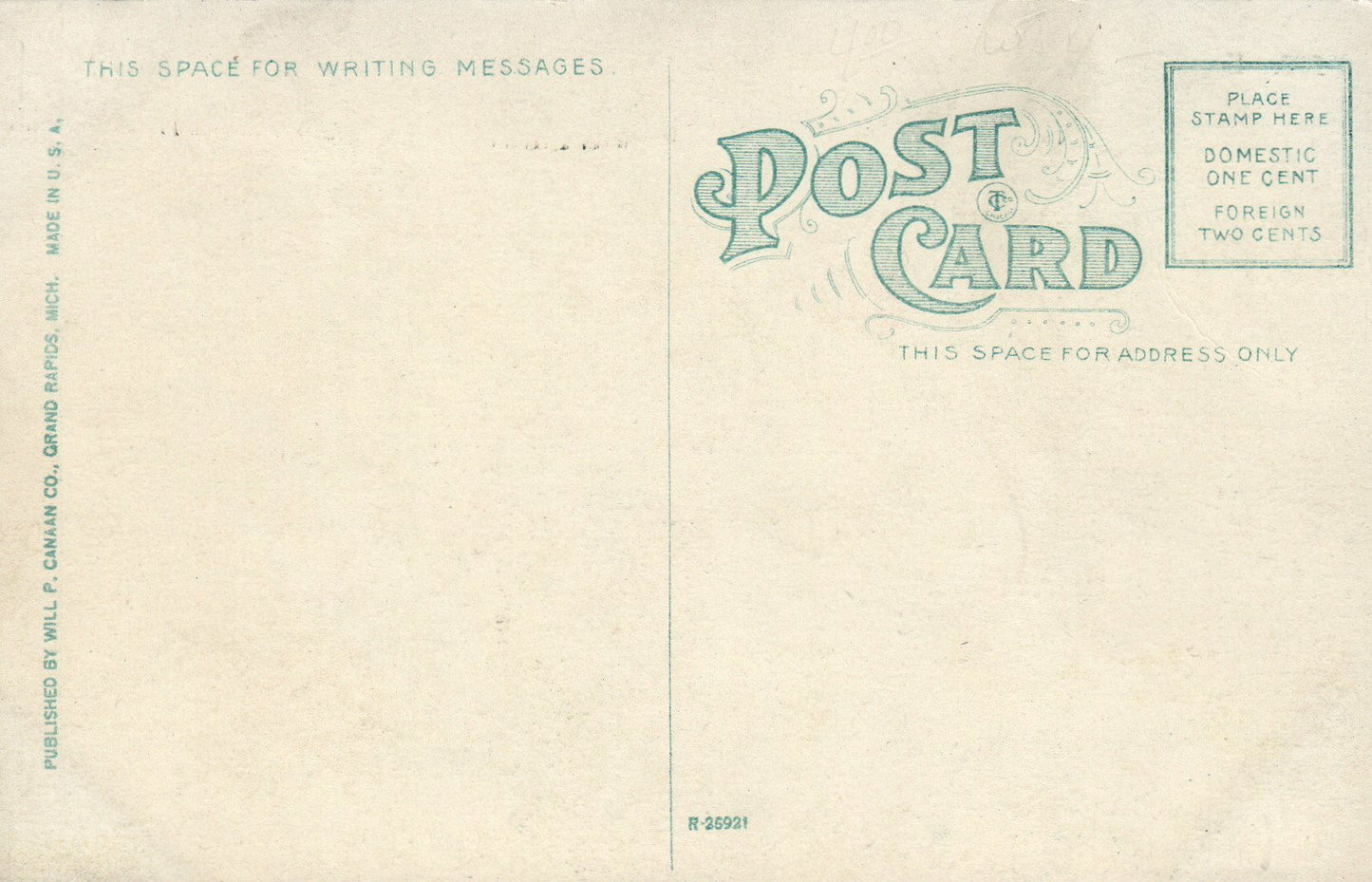 Kent Country Club, Grand Rapids, Michigan Postcard