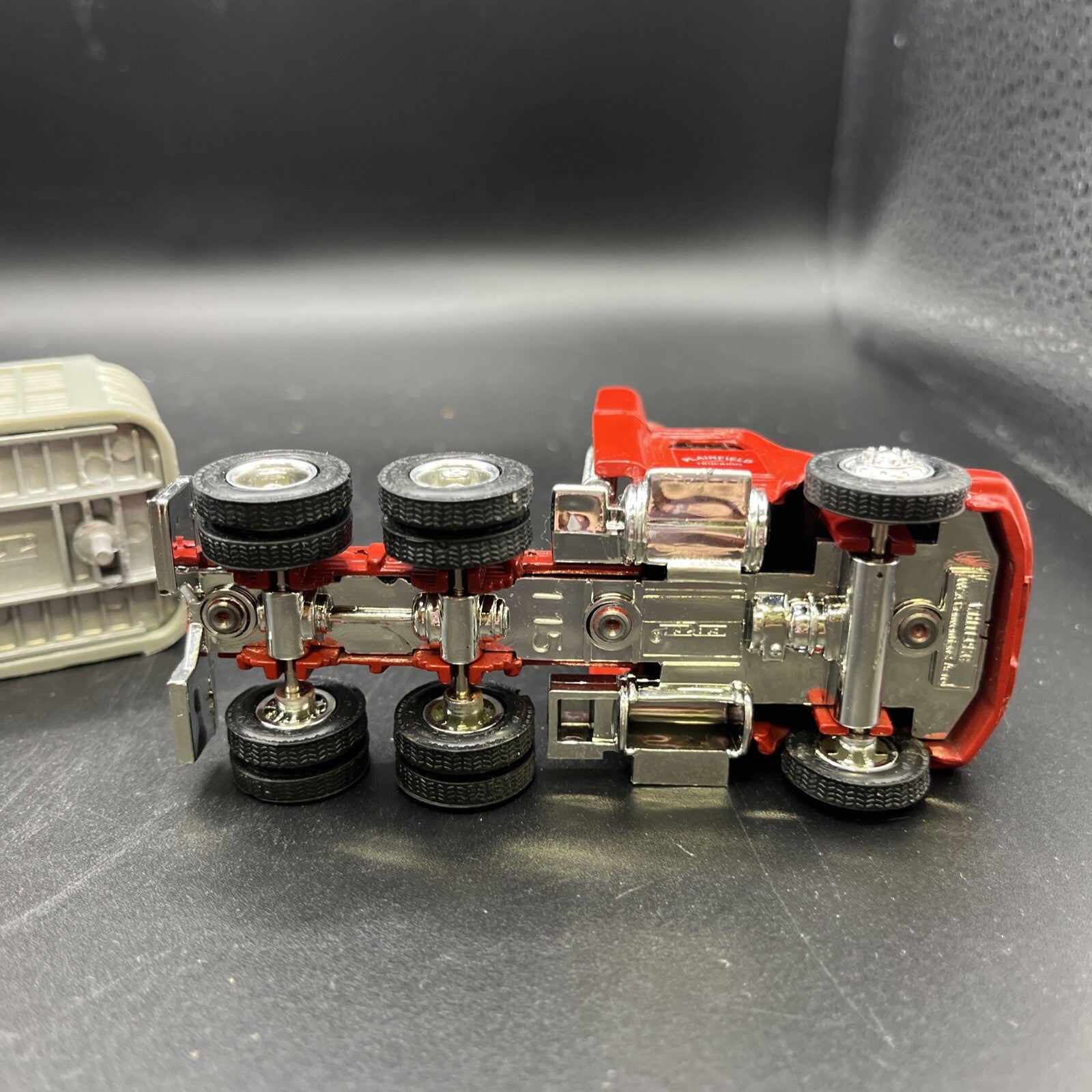 WHITEGMC Tractor and semi-trailer for livestock transport early 1990's