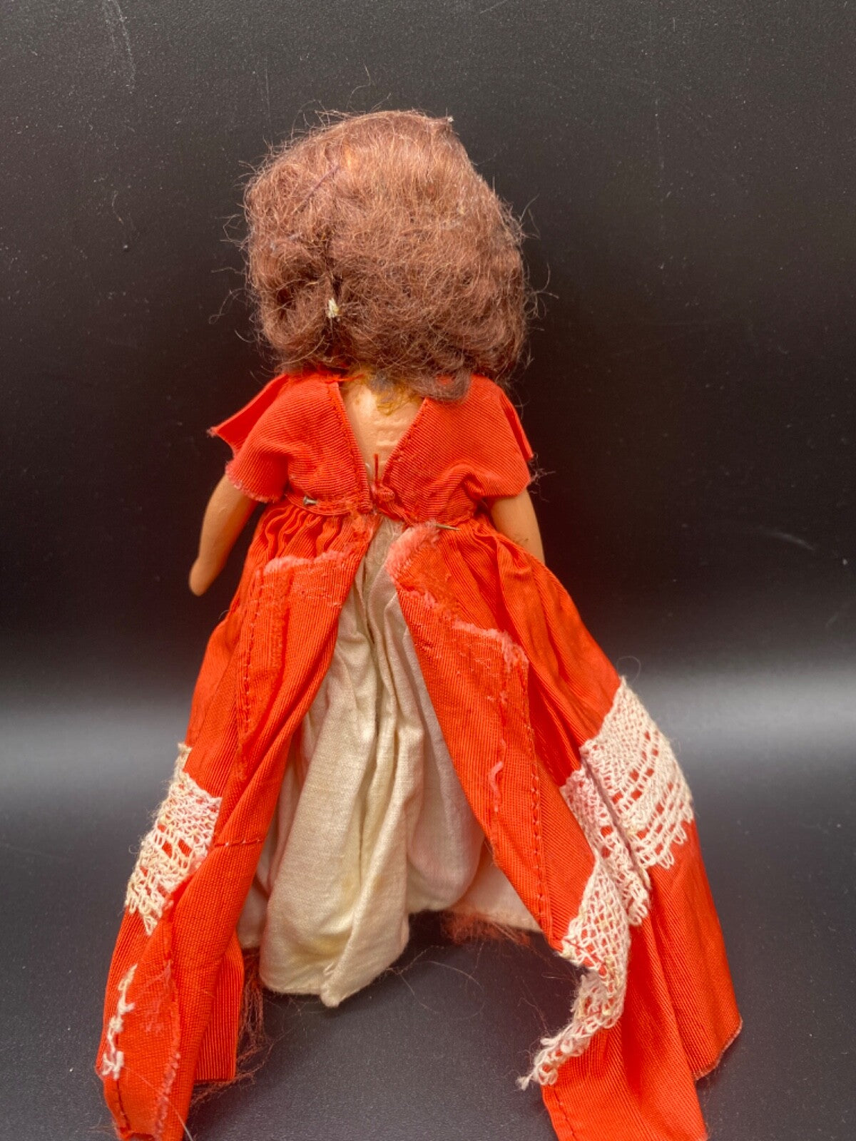 6" Red Vintage Story Book DOLL