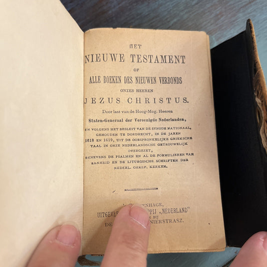 ☦Het Nieuwe Testament☦ De Nederlandse Bijbel-Compagnie, 1868☦