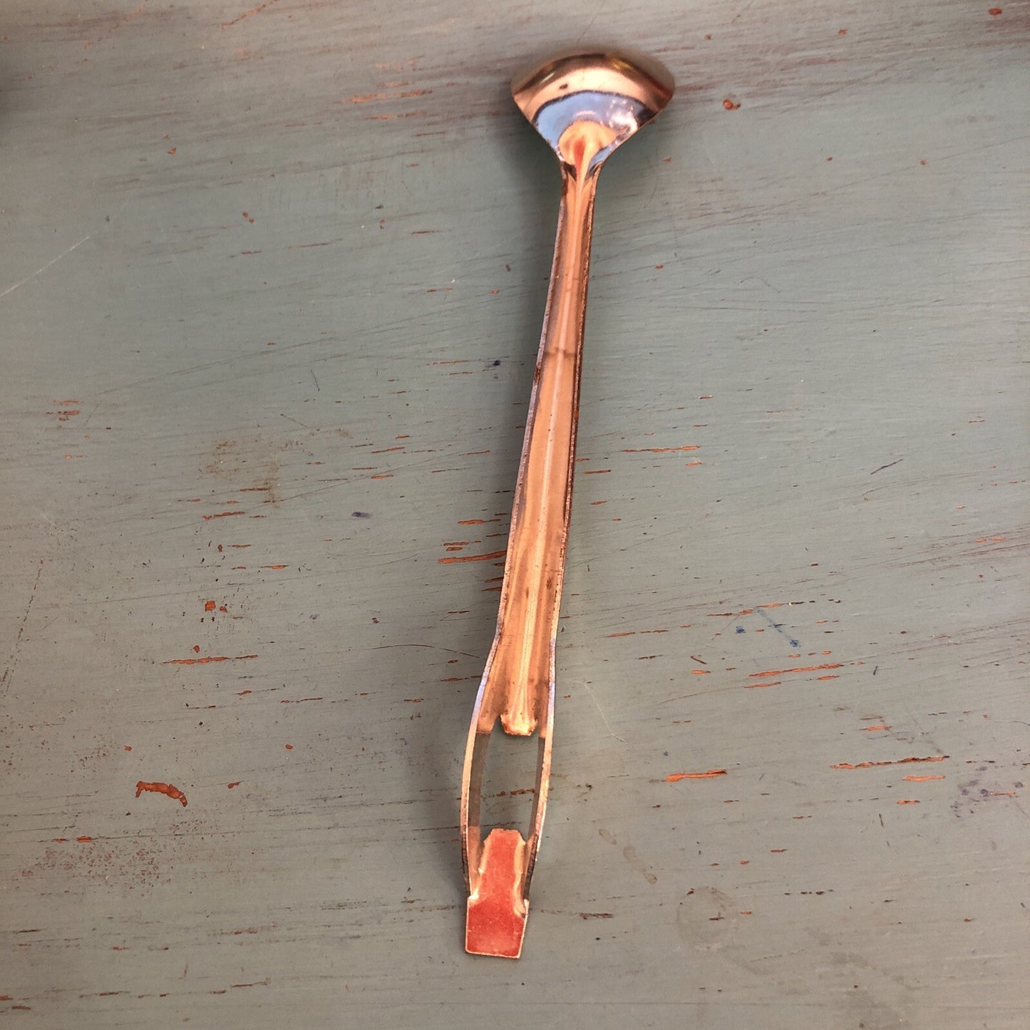 Set of 6 Soda Fountain Spoons with Bottle Opener Advertising Halsey W Taylor Co