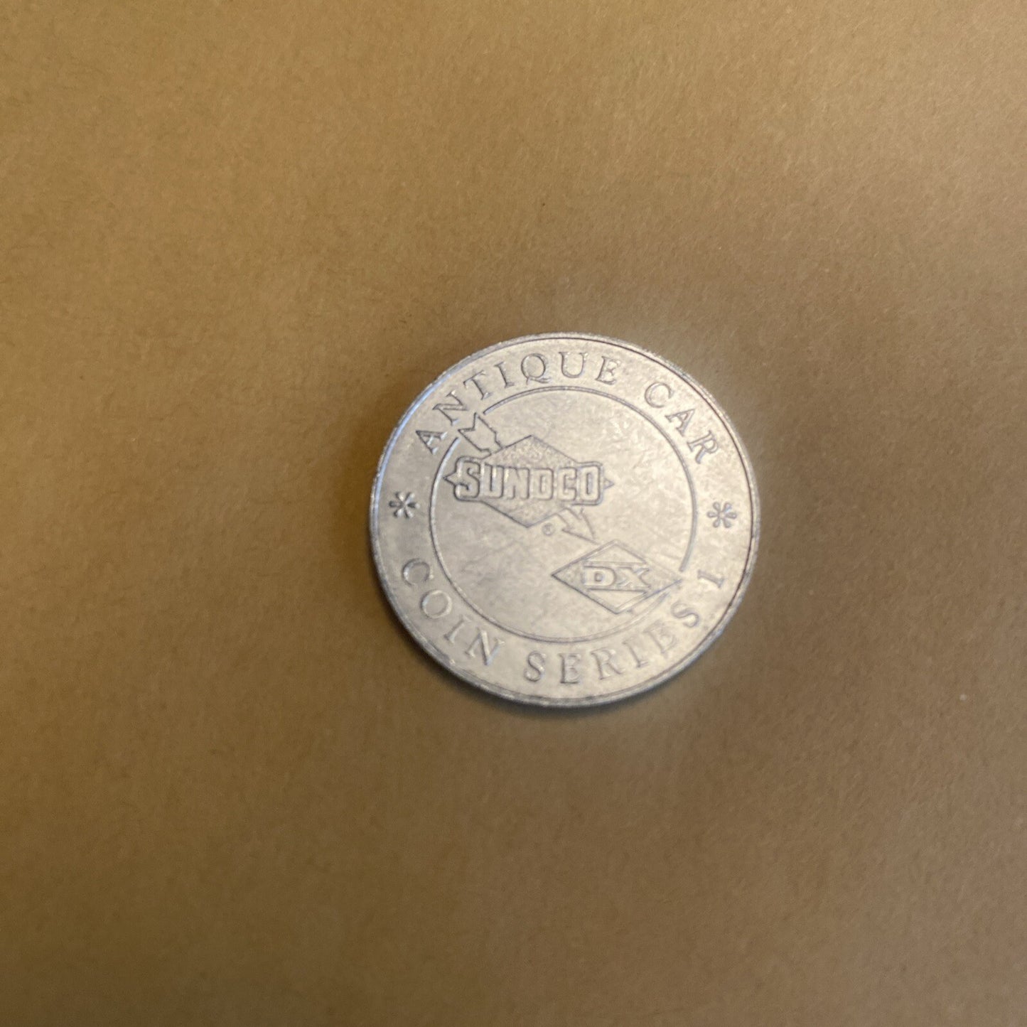 1910 Sears High Wheeler Sunoco Oil Commemorative Token Antique Car Coin Franklin