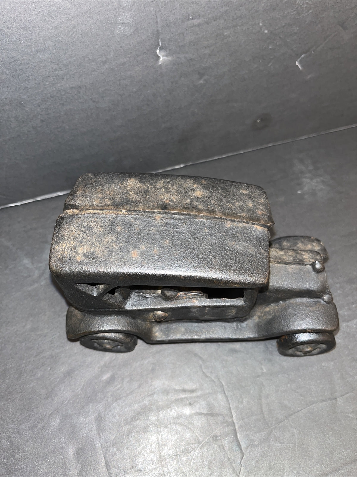✅ Antique Rare 1918 Cast Iron FORD MODEL T JM 135 Black Toy art Car Over 2 lbs