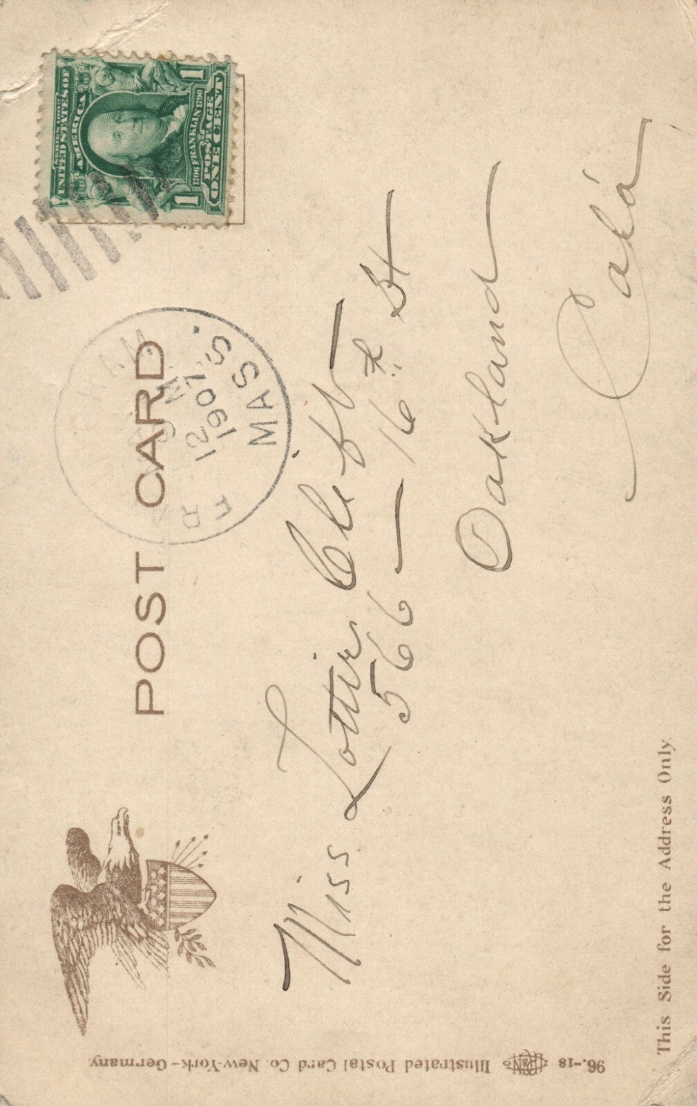 Trinity Building At Sunset New York NY Postcard