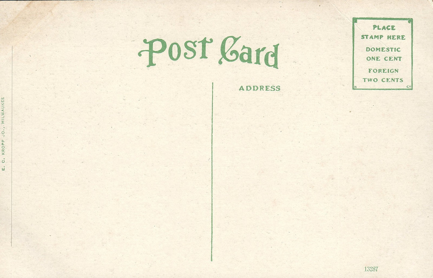 Dutch Town Bridge Albion MI Mich Michigan Postcard