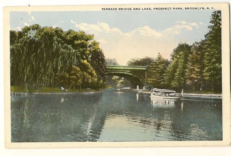 Terrace Bridge Lake Prospect Lake Brooklyn NY New York