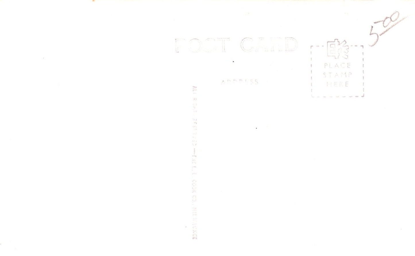 Real Photo The BJ Lemmen Co in Coopersville MI Michigan Postcard