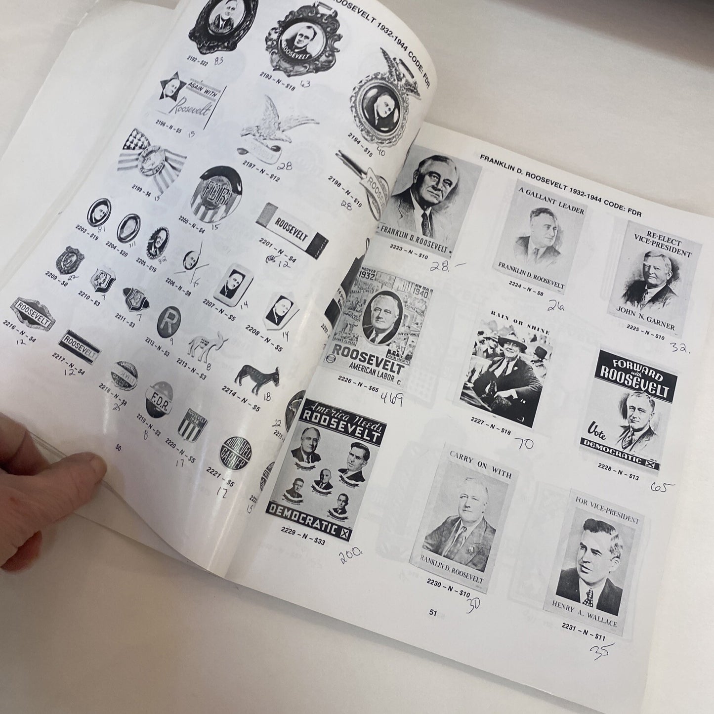 1985 Book 2 Political buttons Book 1920-1976 / Price Guide Theodore Hake