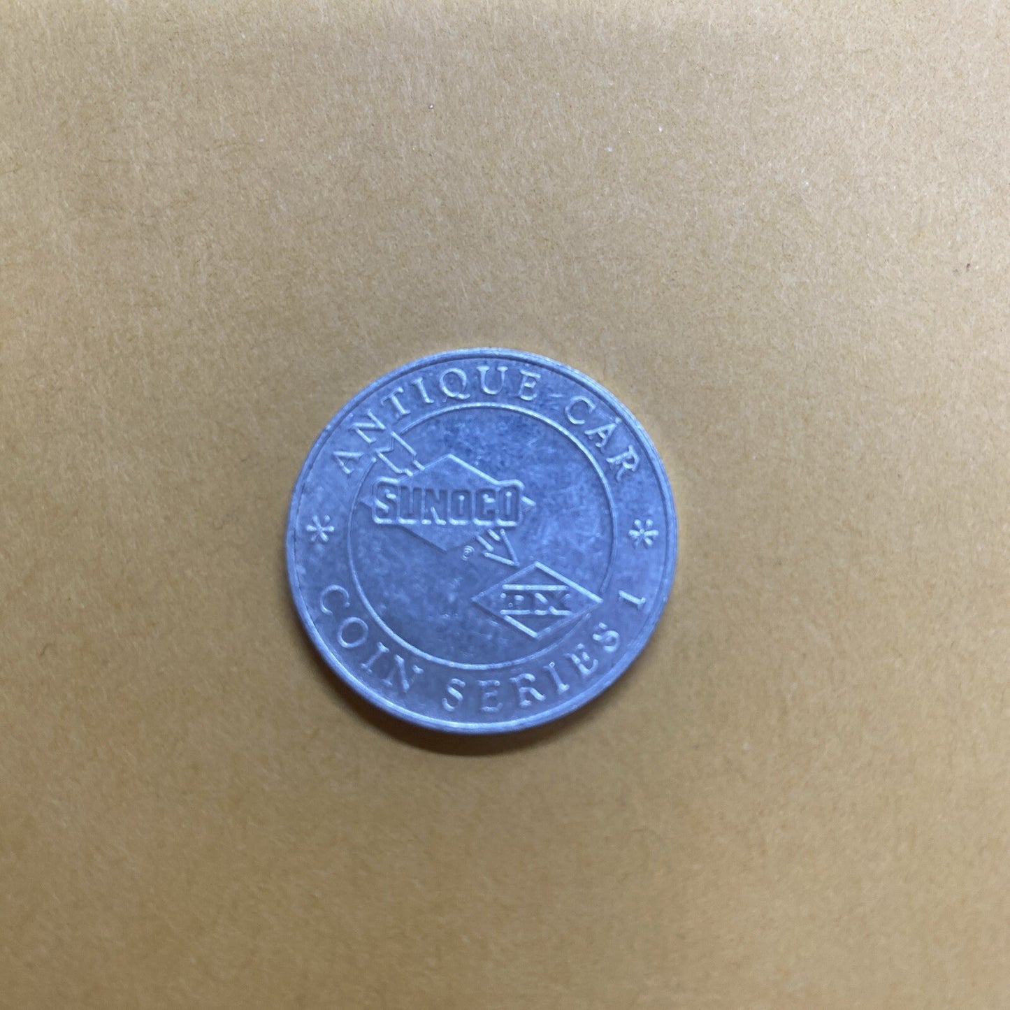 1901 White Steamer Sunoco Oil Commemorative Token Antique Car Coin Franklin 1