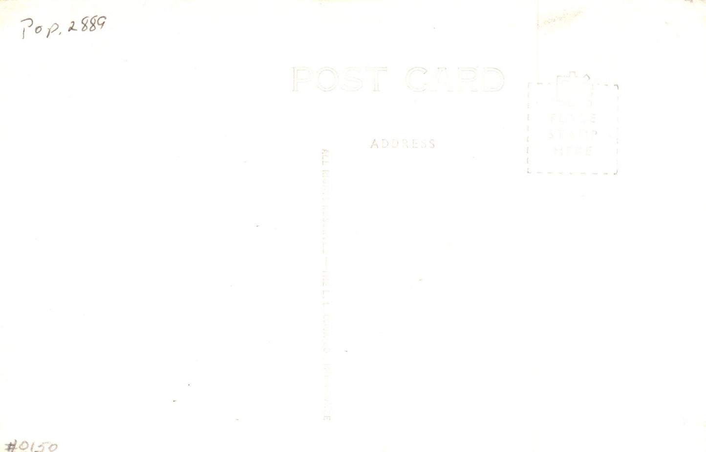 Real Photo Century Theater Bowling & Grille in Coopersville MI Michigan Postcard