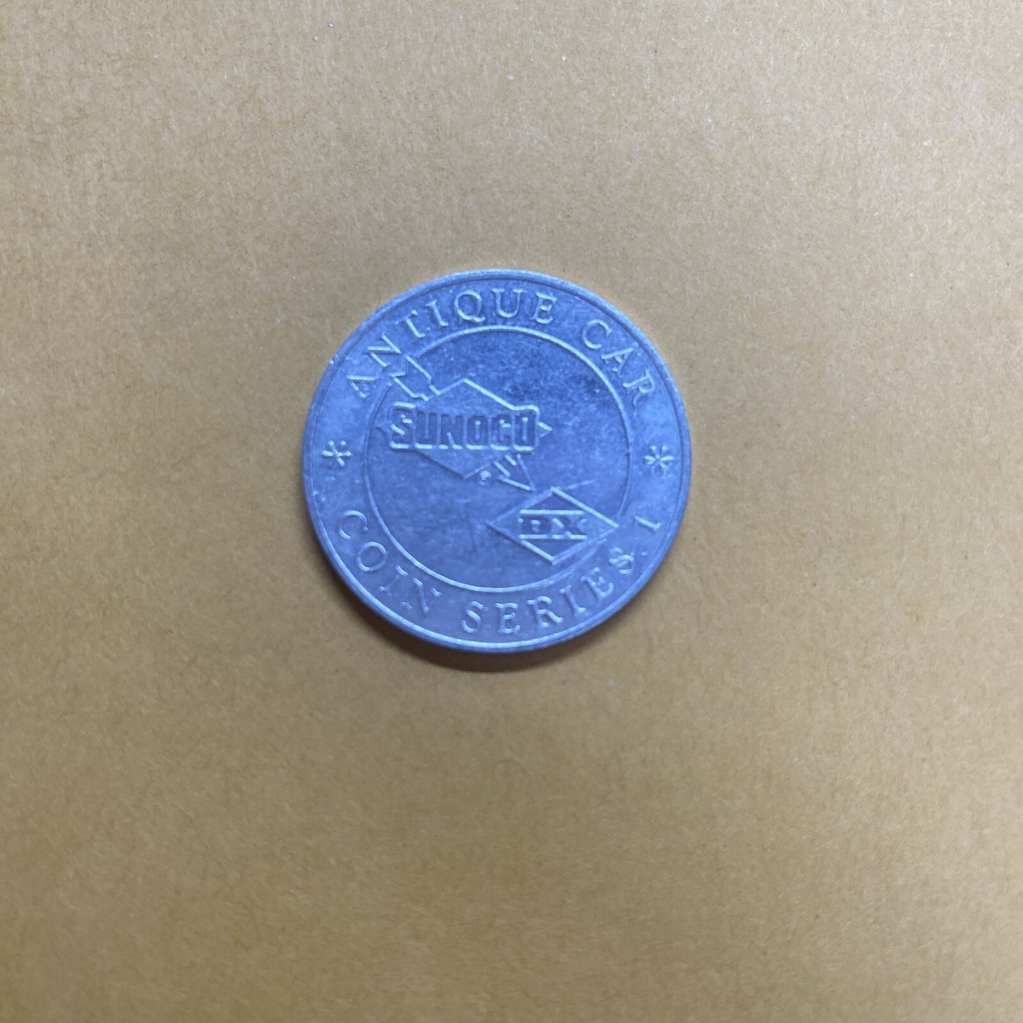 1906 Sunoco Oil Commemorative Token Antique Car Coin Franklin Barrel Hood Mint 1