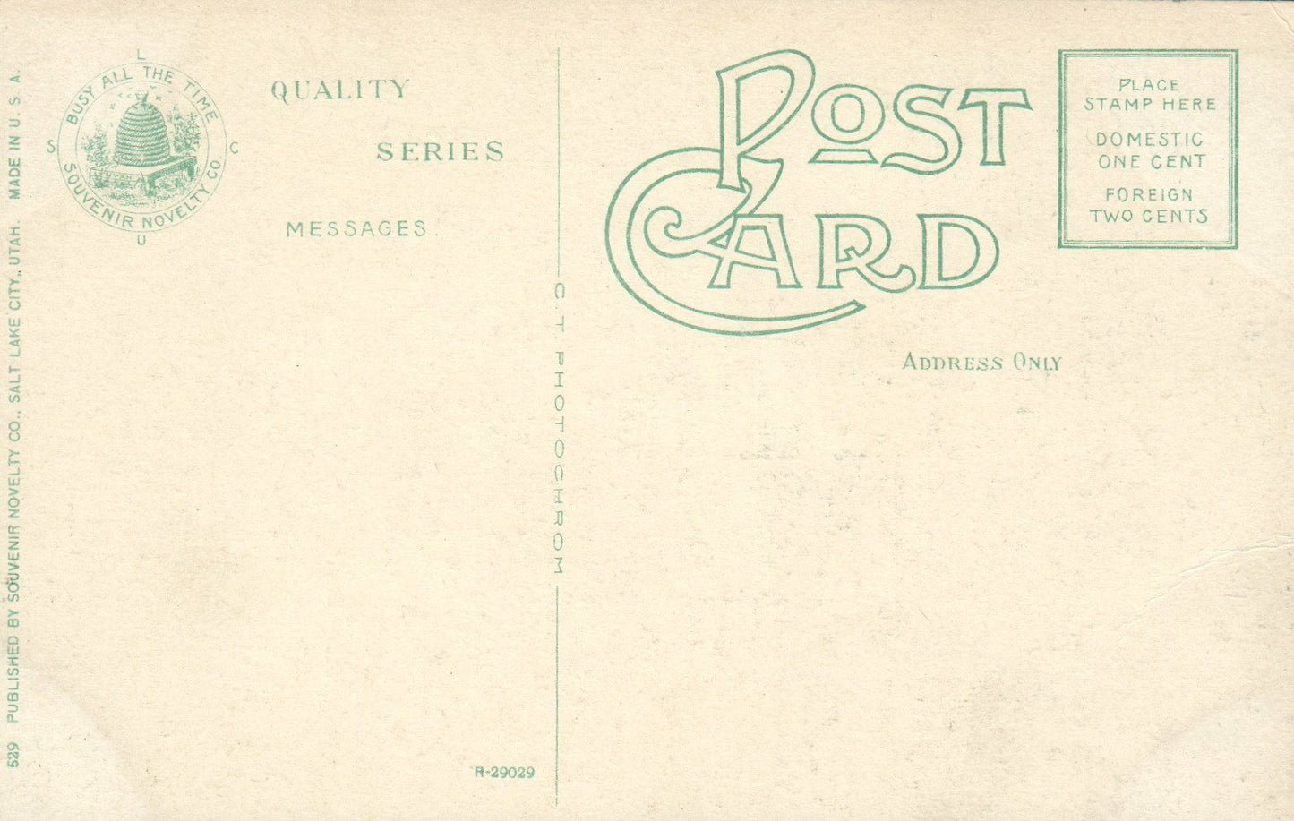 Train Crossing Great Salt Lake Cut Off At Sunset Railway Railroad RR Postcard