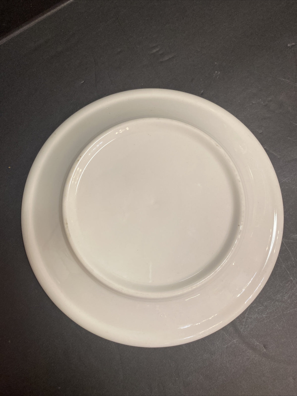 Rare Railroad 3 Plate Lot Green White Homer Laughlin Dinnerware China