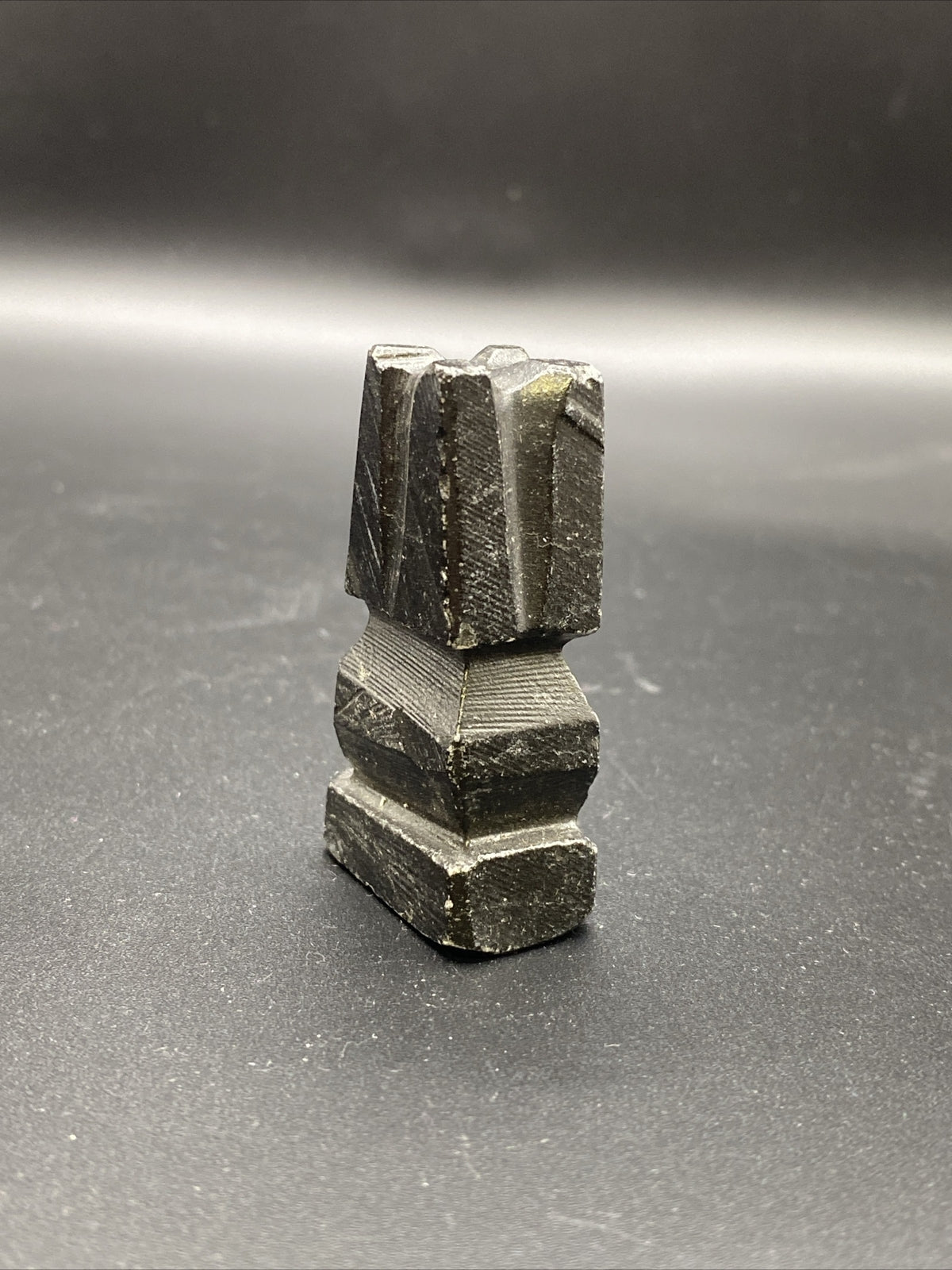 2" BLACK ROOK  Marble  Onyx Stone Replacement Chess Piece