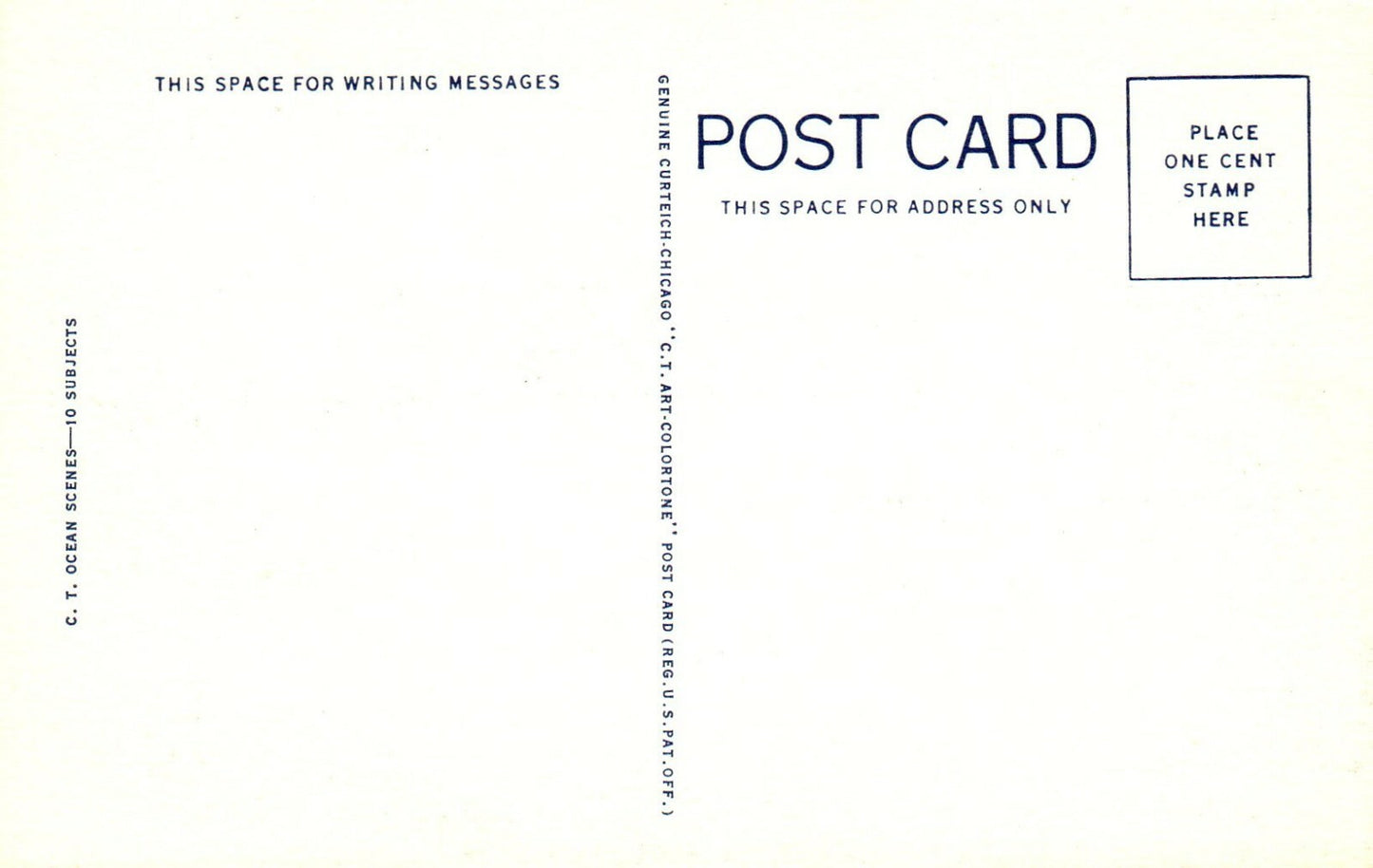 The Surf And The Ocean S333 Greetings From Kennebunkport Maine ME Postcard