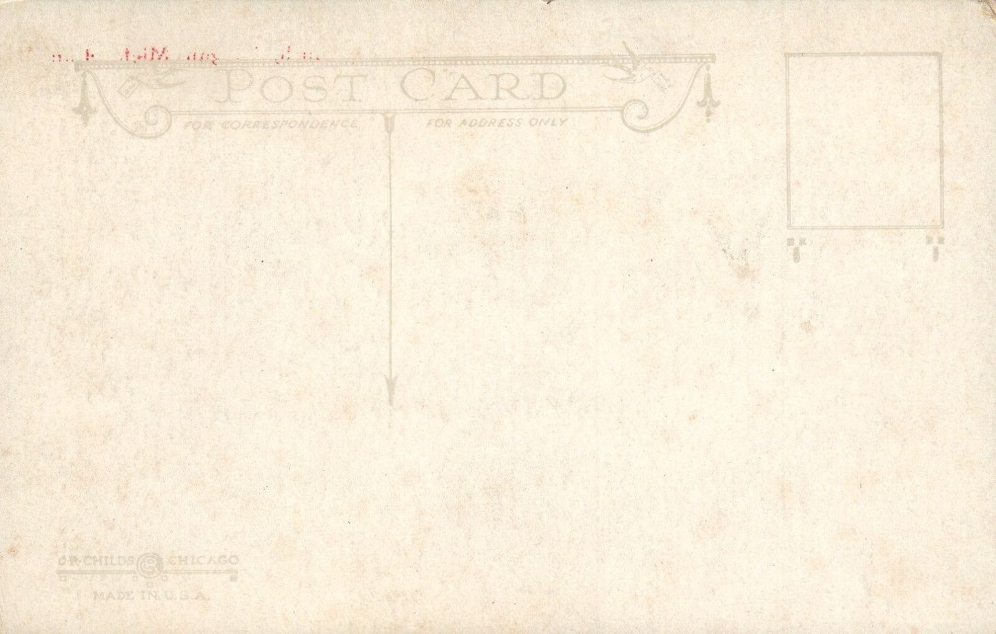 Locust St. looking South, Allegan, Michigan MI Postcard