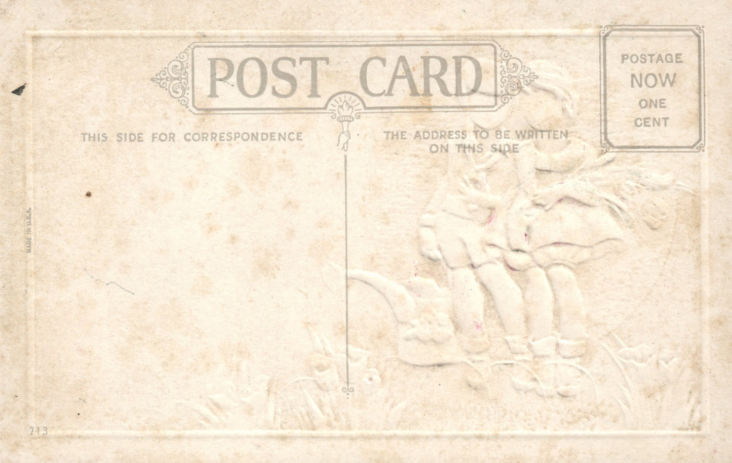 Friends Watering Flowers and Good Wishes Birthday Postcard