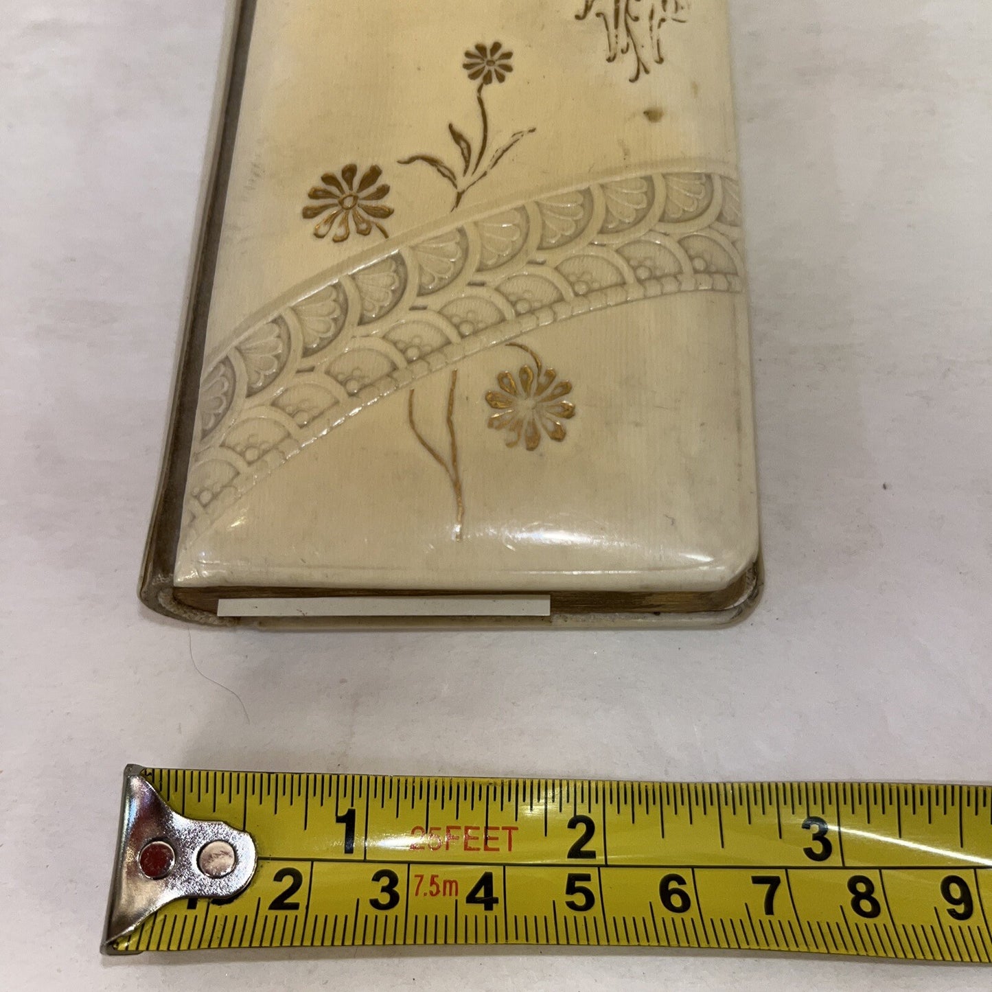 Antique 1903 Little Key of Heaven Collection of Prayers Book Pocket Size Vintage