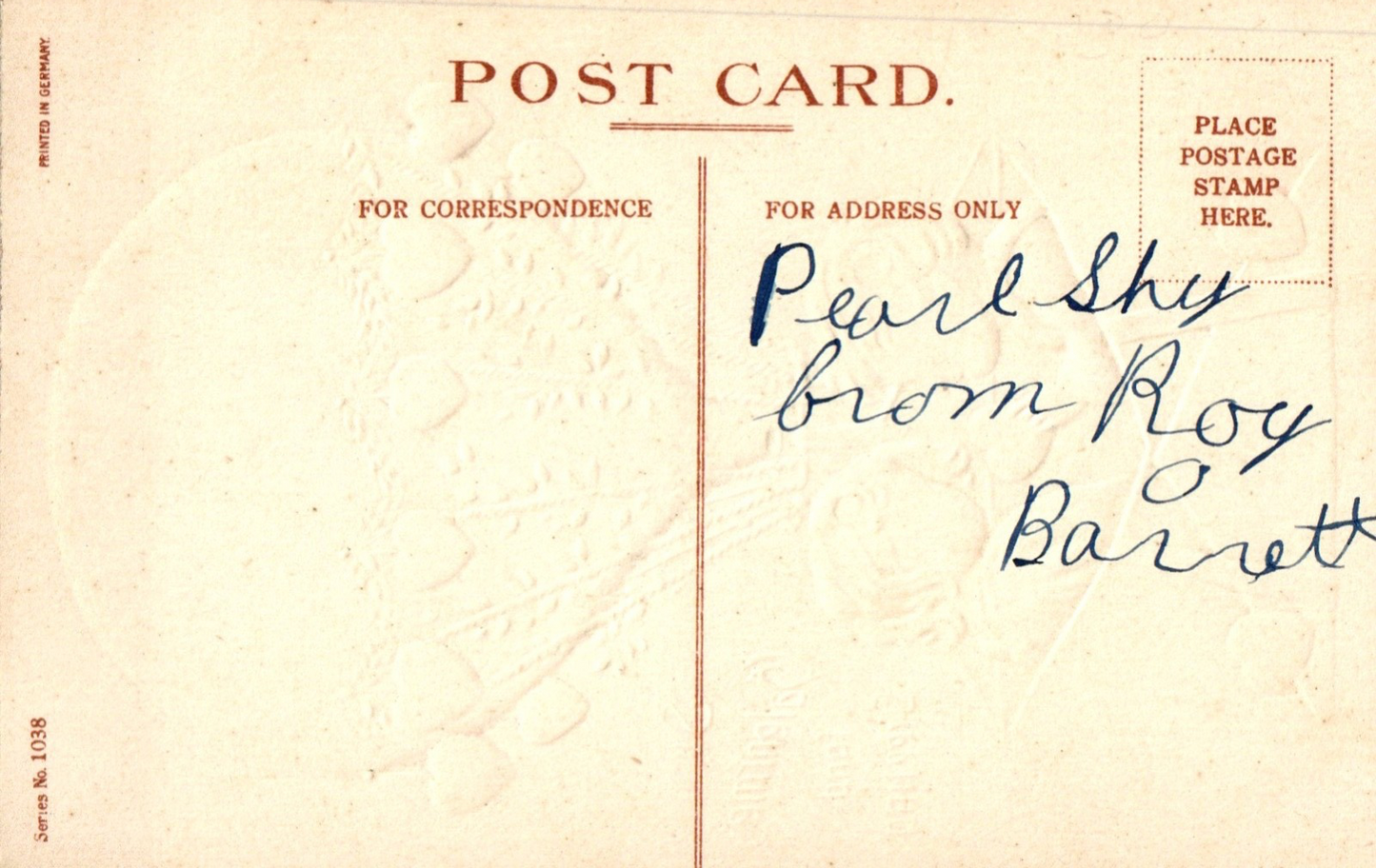 St. Valentine fond Greetings Children in Hot Air Balloon Valentine Postcard