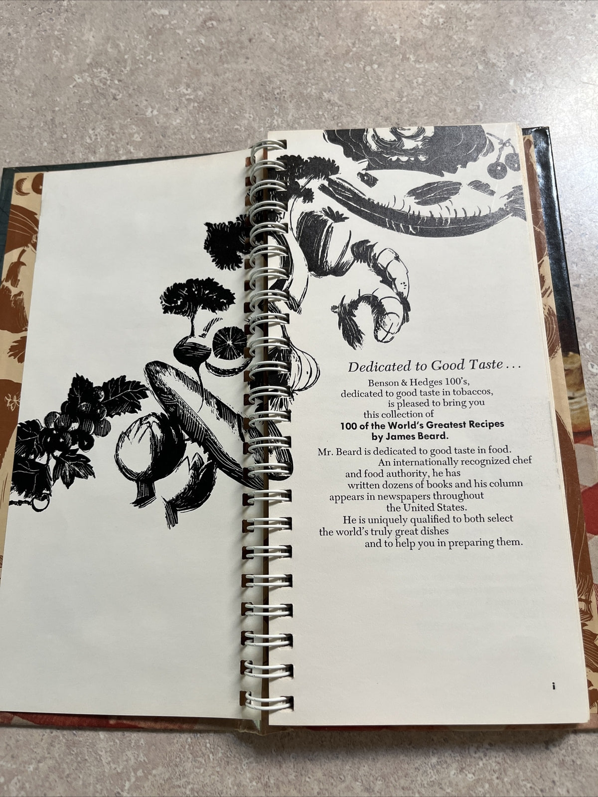 Vintage 1976 Benson & Hedges 100 Of the World's Best Recipes