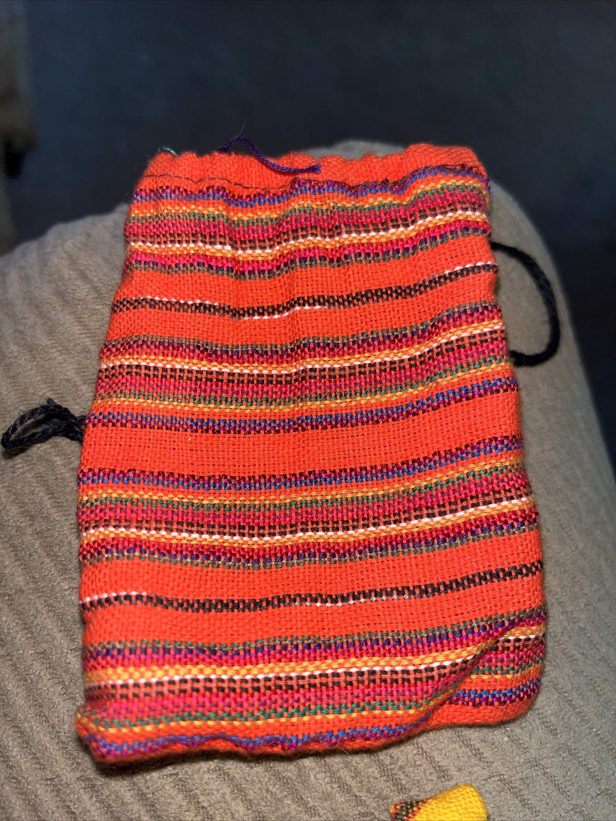 Worry Dolls Large Pouch Contains 3-2" Dolls from Guatemala,Trouble dolls,Mexican