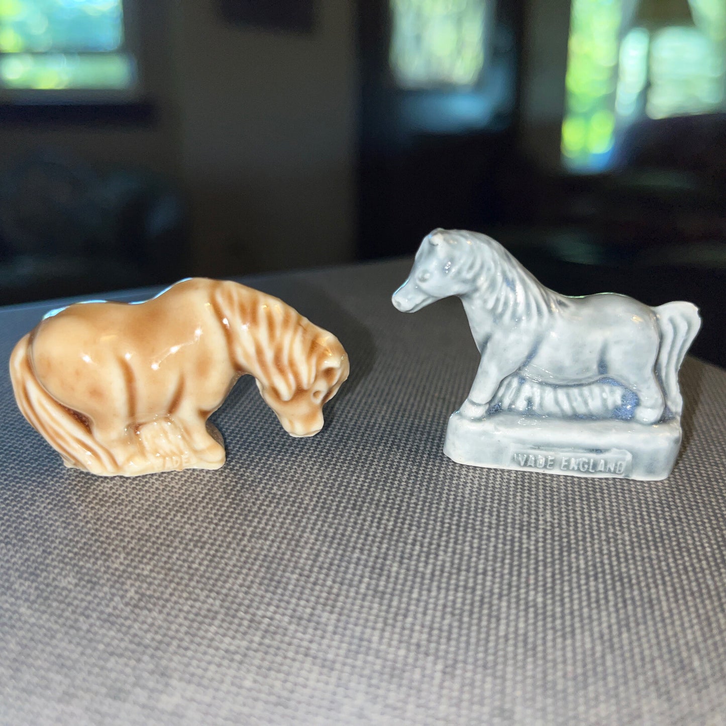 Vintage Wade Whimsie SHETLAND PONY - (2) Family Pets Set 1988 - 89