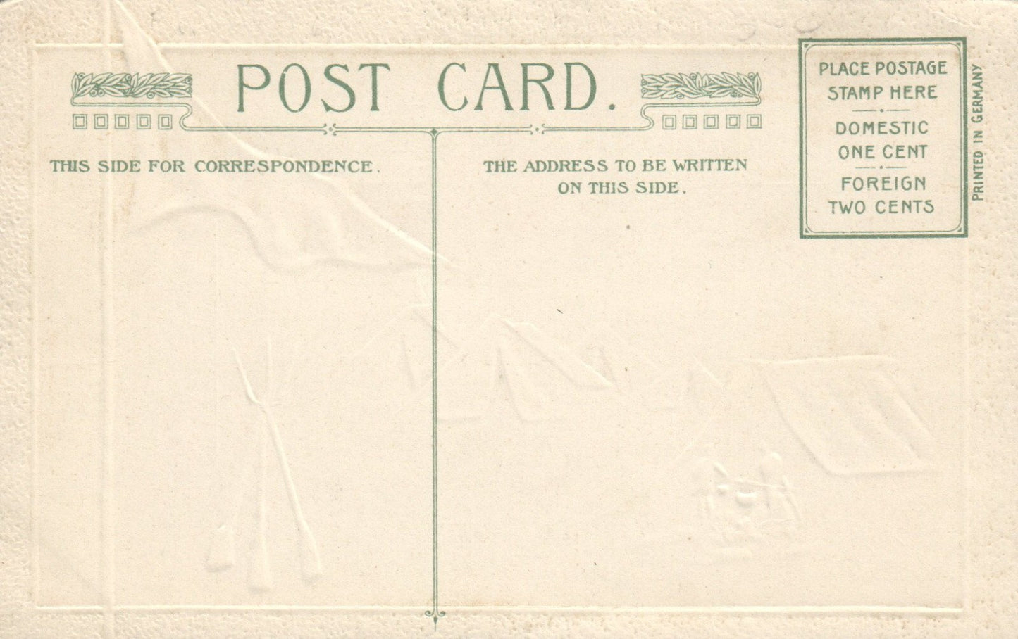 John Winsch "We're tenting to night on the old camp ground" Patriotic Postcard