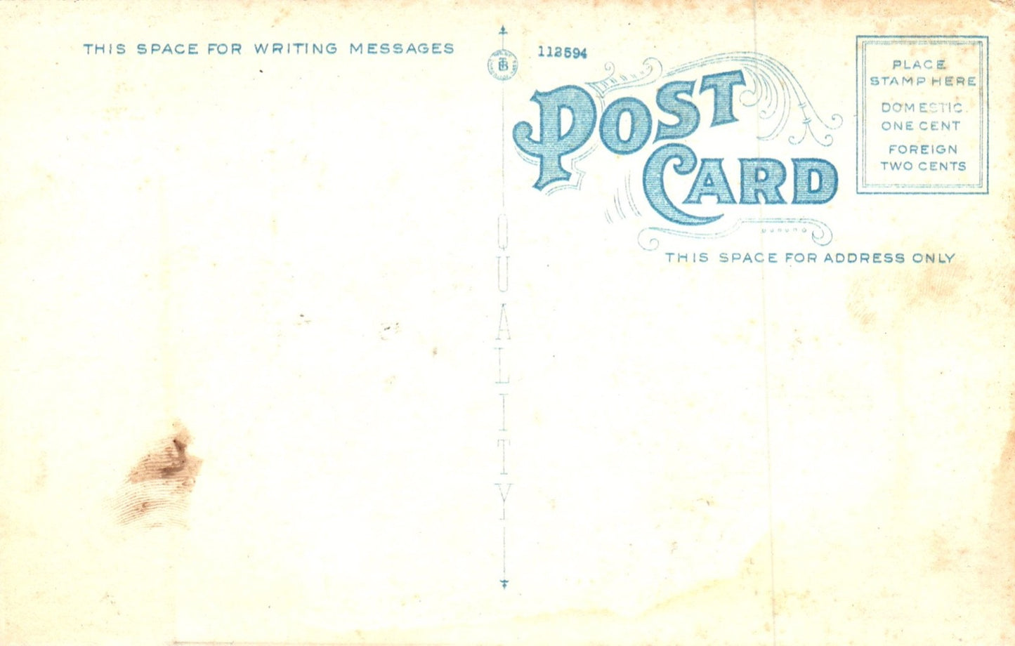 High School in Middletown CT Connecticut Postcard