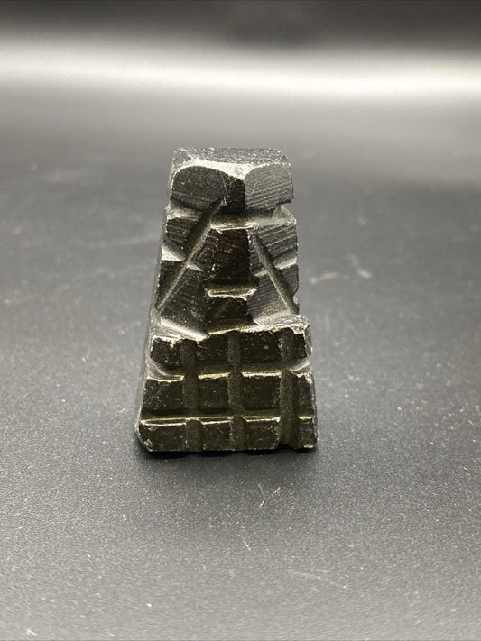 1 3/4" BLACK Marble  Onyx Stone Replacement Pawn Chess Piece