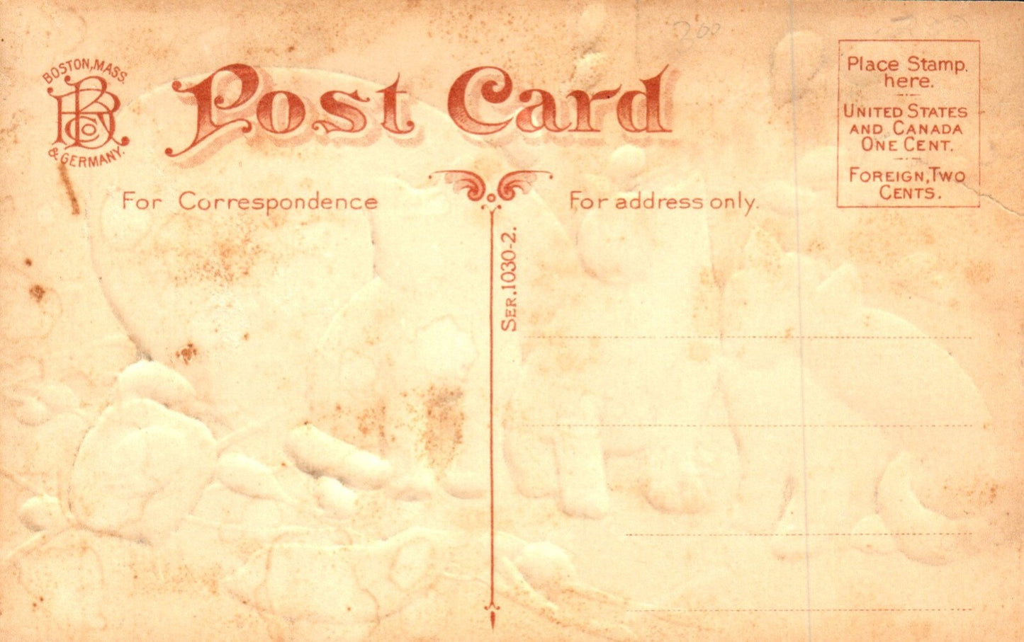 Easter Greetings Kittens Watching Chick Hatch From Egg Vintage Easter Postcard