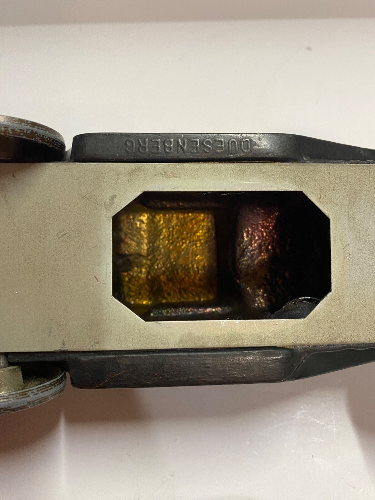 Vintage 1974 Brass Car Bank Duesenberg Banthrico INC. Chicago USA