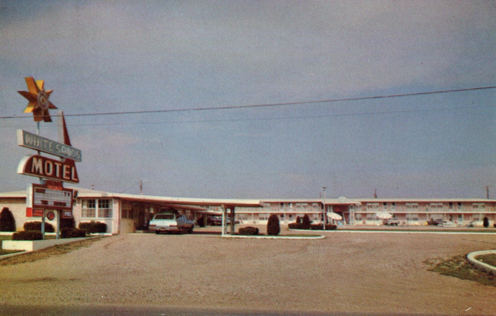 White Sands Motel Lebanon MO Missouri Postcard