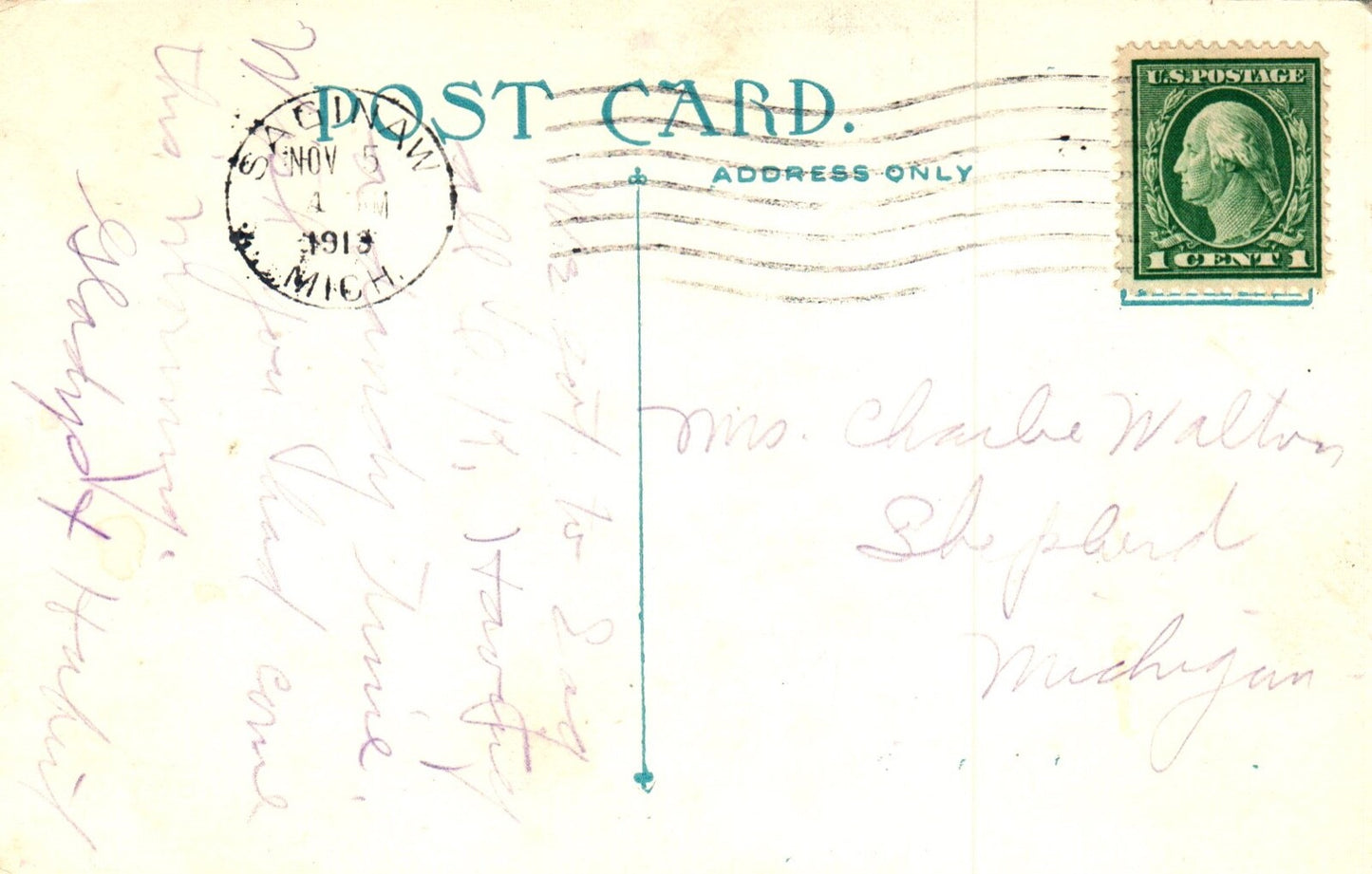 Natatorium Pool in Saginaw MI Michigan Mich Postcard