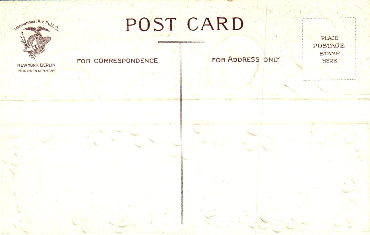 Clapsaddle St Pats Children Post Card