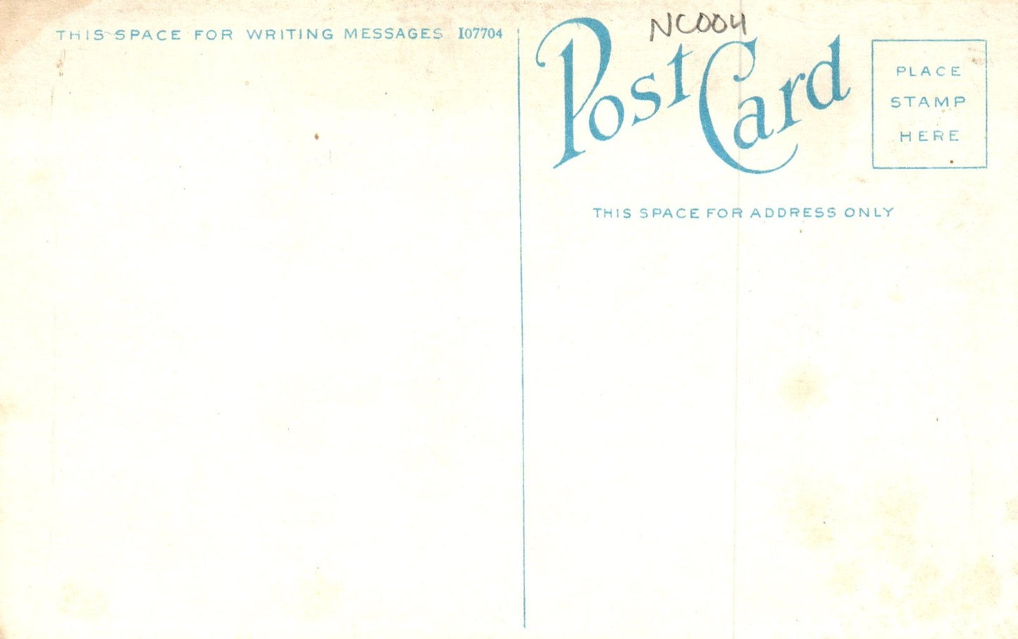 Mount Mitchell In the "Land of Sky" Beautiful Sky in NC North Carolina Postcard