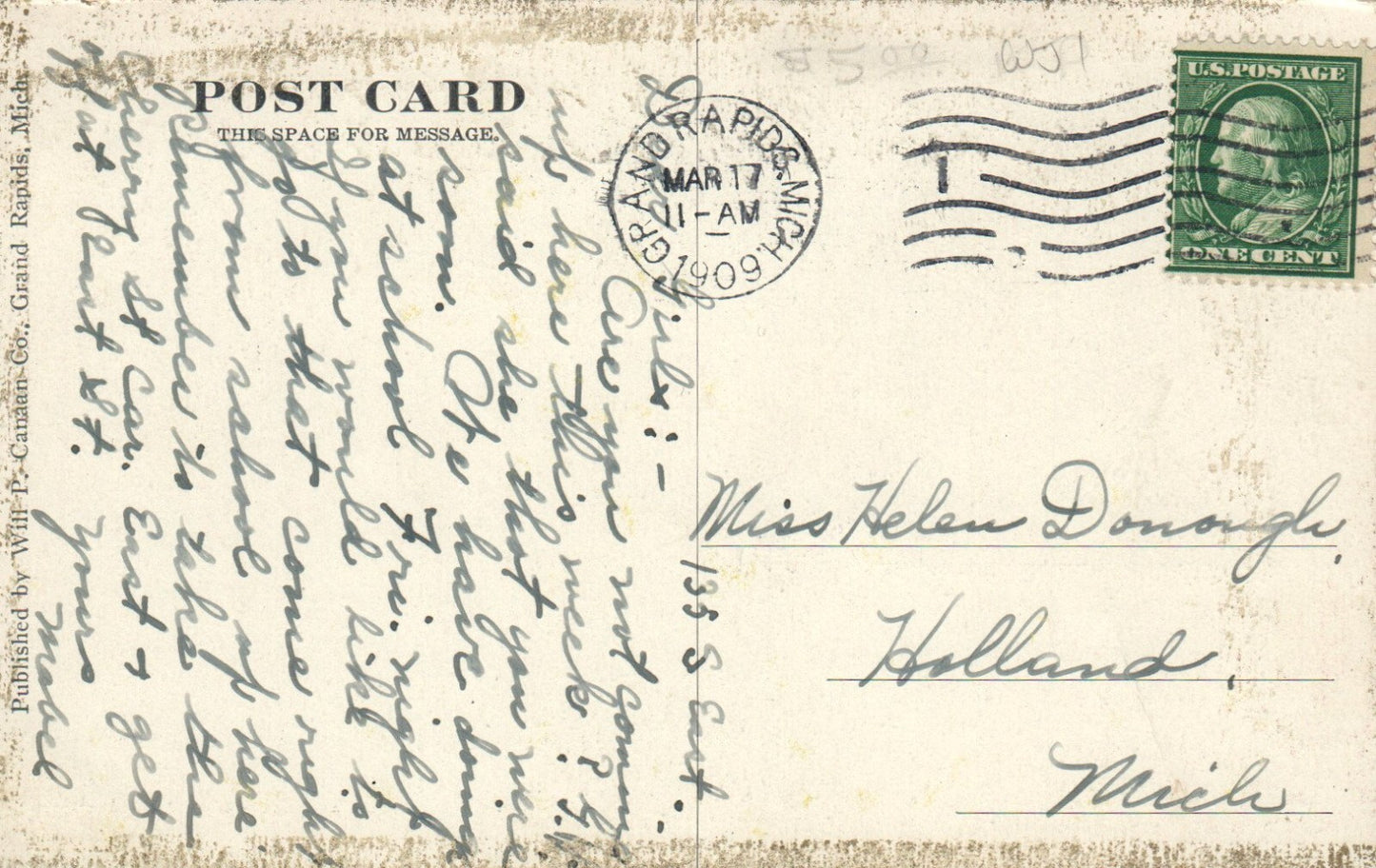 Grand Rapids Knows How, Grand Rapids MI Michigan Postcard