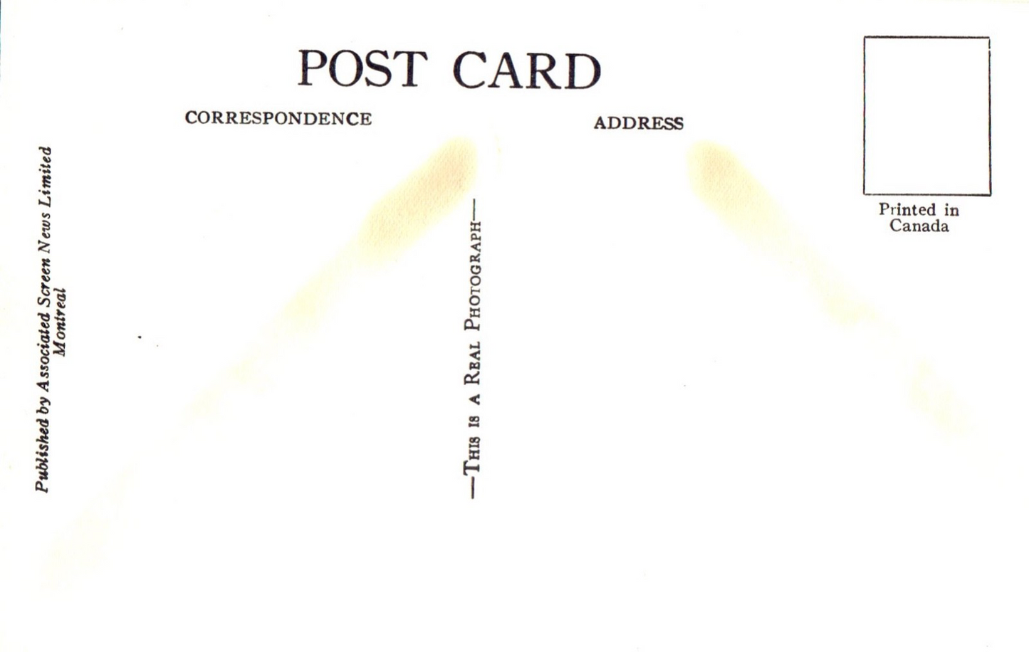 Giant Steps Paradise Valley Banff Park Alberta Canada Real Photo Postcard