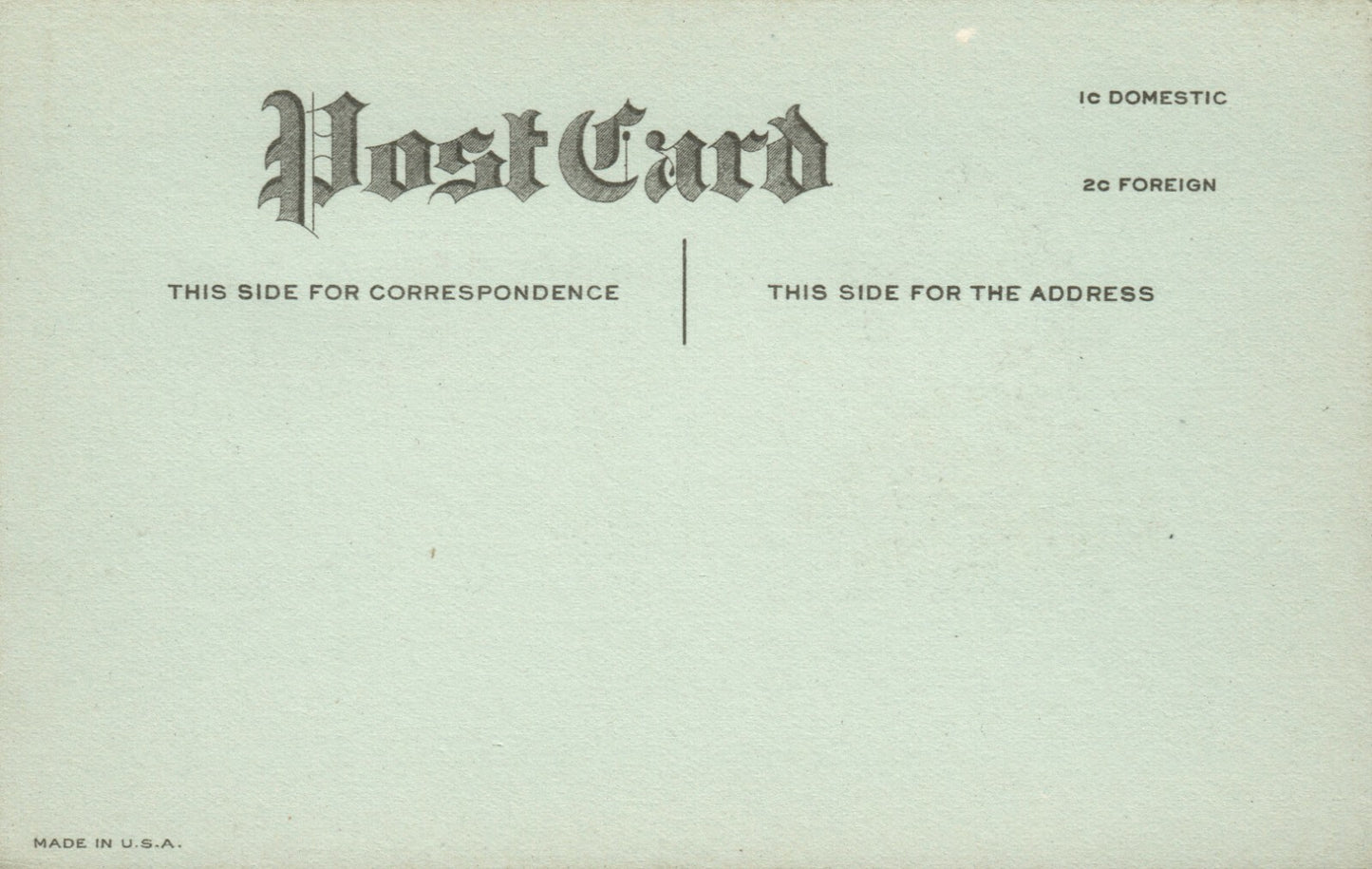 Blue Background Gold Border Stained Glass Tulips Easter Greetings Postcard