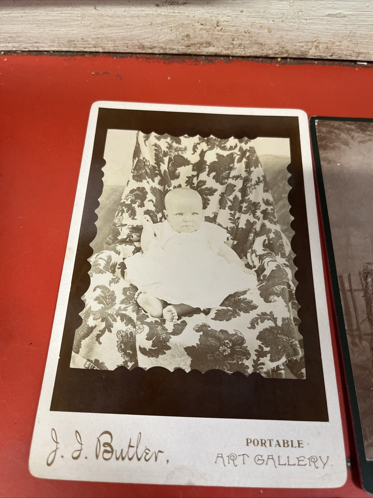 antique cabinet card lot of 6 studios