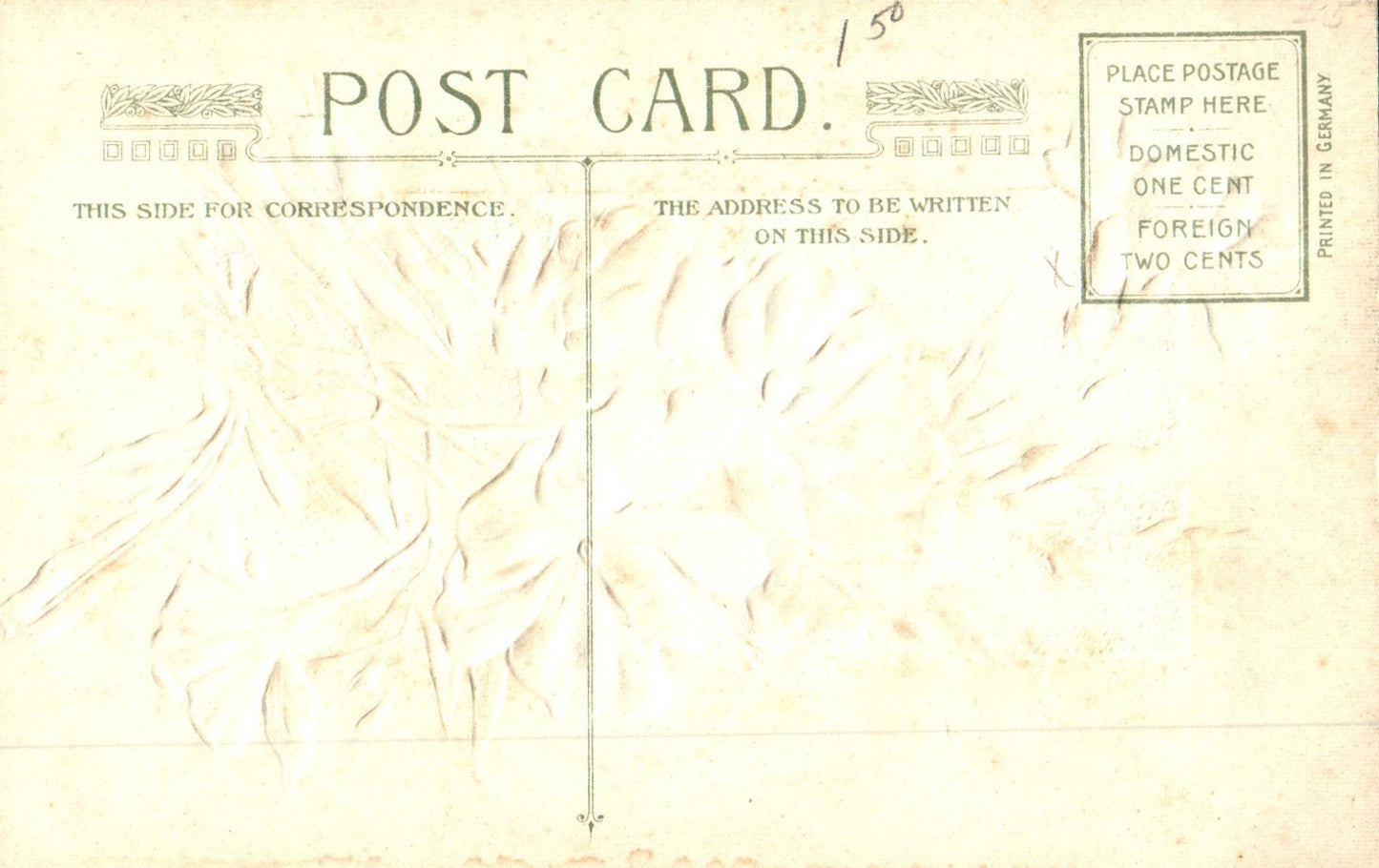 Artist Signed Catherine Klein Embossed Birthday Greeting Pink Flowers