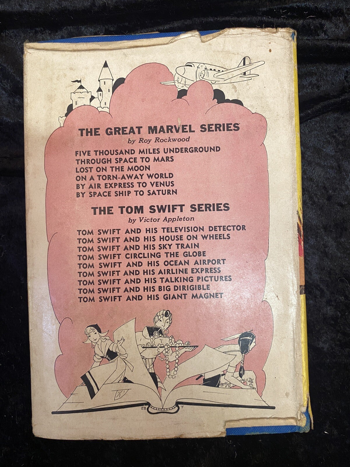 "Through Space To Mars: Or The Longest Journey On Record" 1910 ROCKWOOD Roy