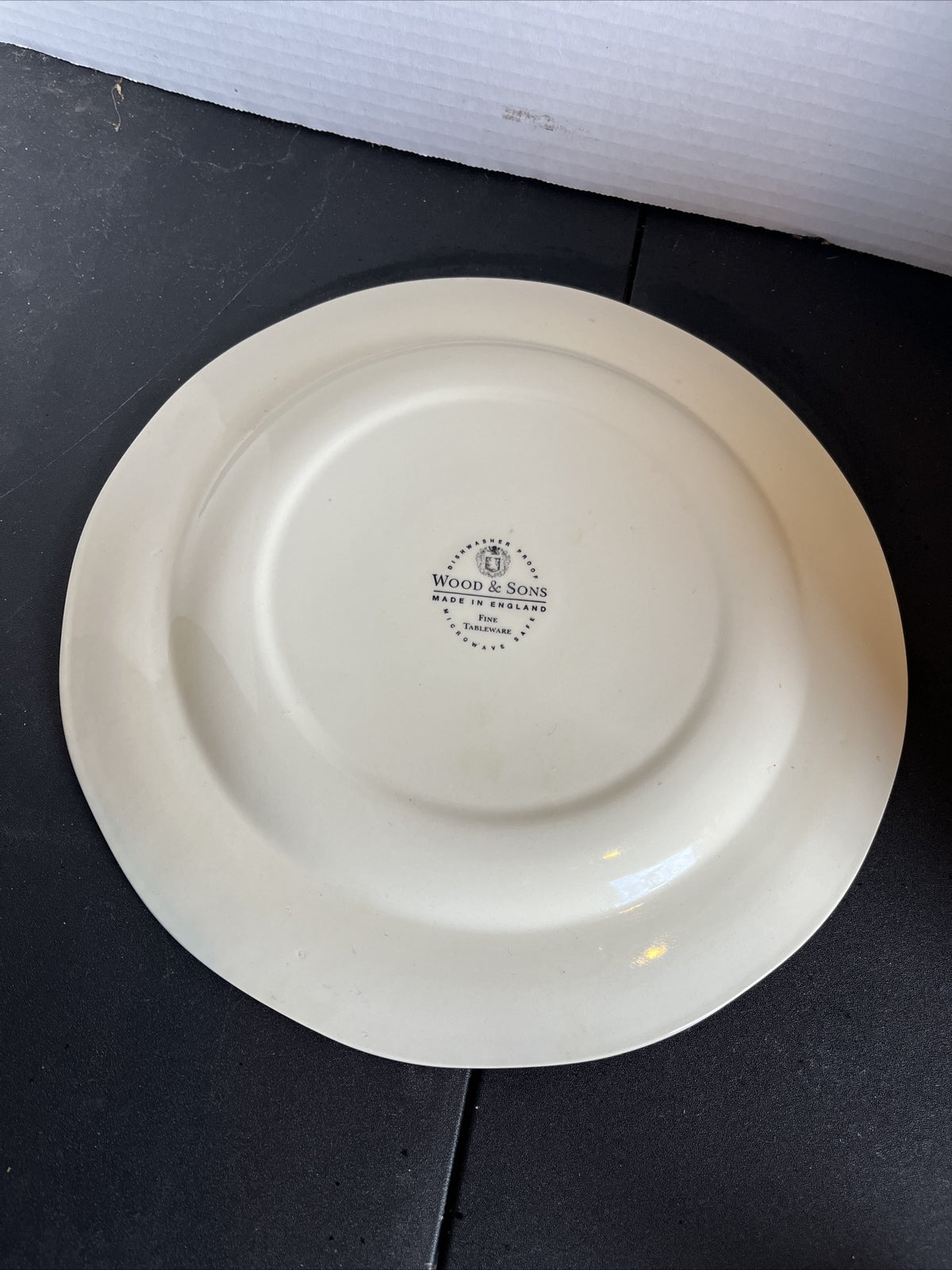 Wood & Sons Fine Tableware England Blue Rose Plate