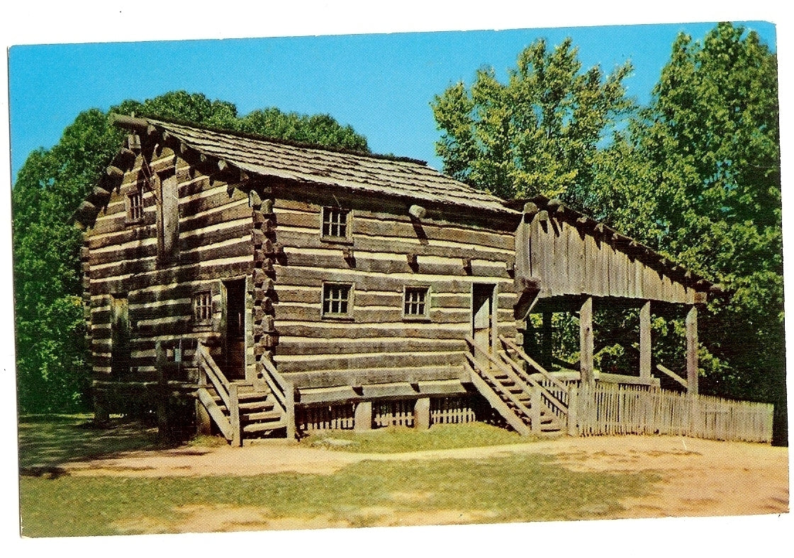 Hills Carding Mill And Wool House Lincoln's New Salem Illinois IL Postcard