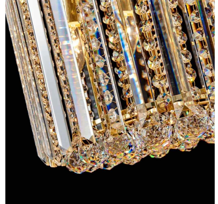 Elegant 8 foot Foyer Entry Crystal chandelier light 30 LIGHTS!