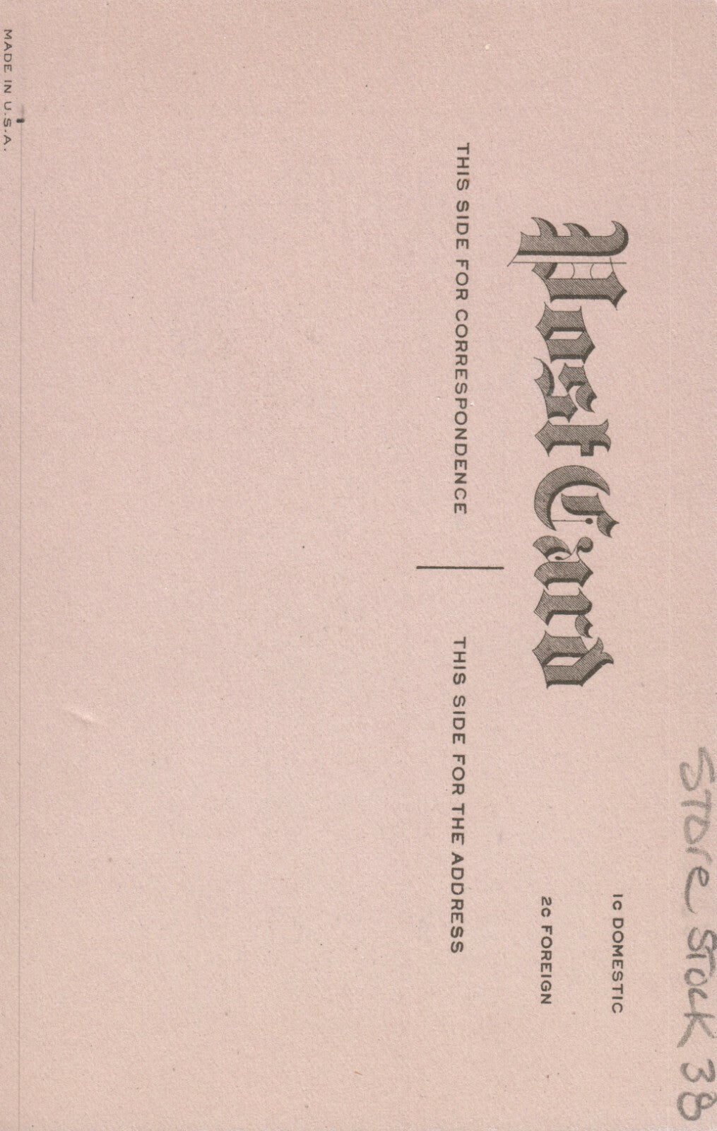 Full Moon Pink Background Bird House Yellow Pink Flowers Easter Wishes Postcard